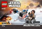 Building Instructions - LEGO - Star Wars - 75195 - Ski Speeder™ vs. First Order Walker™ Microfighters: Page 1