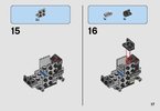 Building Instructions - LEGO - Star Wars - 75195 - Ski Speeder™ vs. First Order Walker™ Microfighters: Page 17