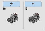 Building Instructions - LEGO - Star Wars - 75195 - Ski Speeder™ vs. First Order Walker™ Microfighters: Page 19