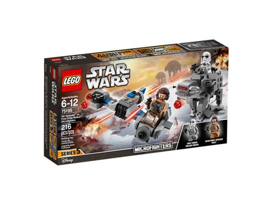 75195 - Ski Speeder™ vs. First Order Walker™ Mic