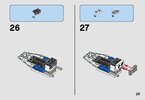 Building Instructions - LEGO - Star Wars - 75196 - A-Wing™ vs. TIE Silencer™ Microfighters: Page 25