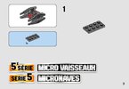 Building Instructions - LEGO - Star Wars - 75196 - A-Wing™ vs. TIE Silencer™ Microfighters: Page 3