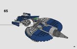 Building Instructions - LEGO - Star Wars - 75199 - General Grievous' Combat Speeder: Page 49