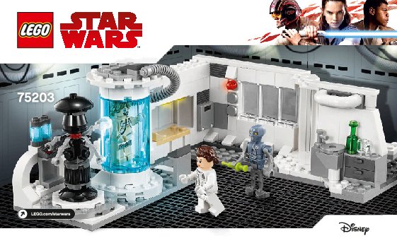 Building Instructions - LEGO - 75203 - Hoth™ Medical Chamber: Page 1