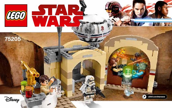 Building Instructions - LEGO - Star Wars - 75205 - Mos Eisley Cantina™: Page 1