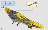 Building Instructions - LEGO - 75214 - Anakin's Jedi Starfighter™: Page 46