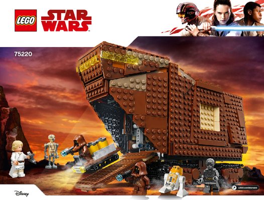 Building Instructions - LEGO - 75220 - Sandcrawler™: Page 1