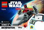 Building Instructions - LEGO - 75224 - Sith Infiltrator™ Microfighter: Page 1