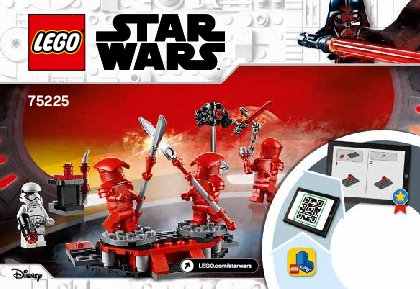 Building Instructions - LEGO - 75225 - Elite Praetorian Guard™ Battle Pack: Page 1