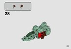 Building Instructions - LEGO - 75228 - Escape Pod vs. Dewback™ Microfighters: Page 23