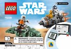 Building Instructions - LEGO - 75228 - Escape Pod vs. Dewback™ Microfighters: Page 1