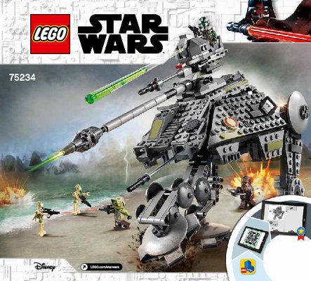 Building Instructions - LEGO - 75234 - AT-AP™ Walker: Page 1