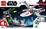 Building Instructions - LEGO - 75235 - X-Wing Starfighter™ Trench Run: Page 1