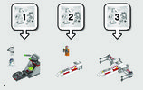 Building Instructions - LEGO - 75235 - X-Wing Starfighter™ Trench Run: Page 4