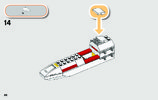 Building Instructions - LEGO - 75235 - X-Wing Starfighter™ Trench Run: Page 46