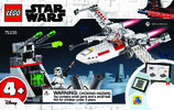 Building Instructions - LEGO - 75235 - X-Wing Starfighter™ Trench Run: Page 1