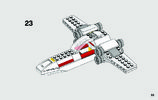 Building Instructions - LEGO - 75235 - X-Wing Starfighter™ Trench Run: Page 55