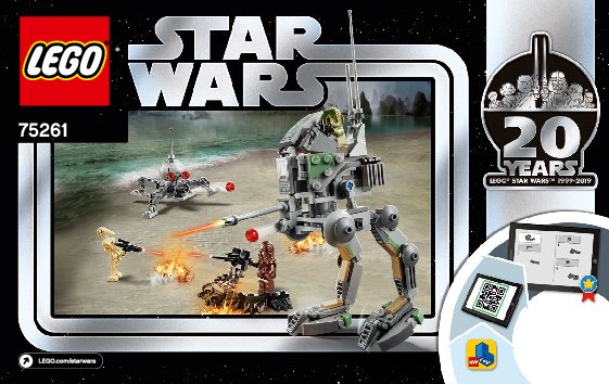 Building Instructions - LEGO - 75261 - Clone Scout Walker™ – 20th Anniversary E: Page 1