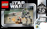 Building Instructions - LEGO - 75261 - Clone Scout Walker™ – 20th Anniversary E: Page 1