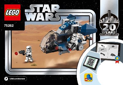 Building Instructions - LEGO - 75262 - Imperial Dropship™ – 20th Anniversary Ed: Page 1