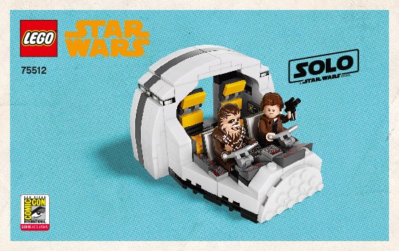 Building Instructions - LEGO - 75512 - ComicCon SW 2018: Page 1