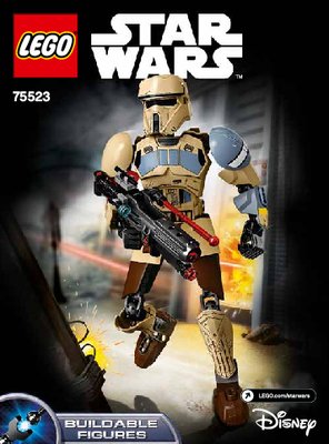 Building Instructions - LEGO - Star Wars - 75523 - Scarif Stormtrooper™: Page 1