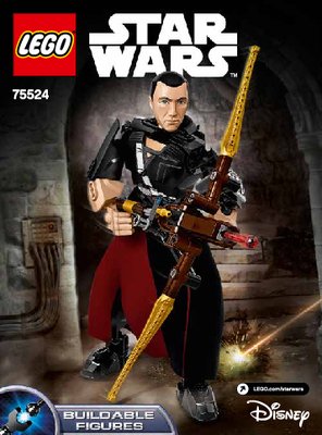 Building Instructions - LEGO - Star Wars - 75524 - Chirrut Îmwe™: Page 1