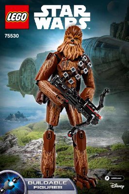 Building Instructions - LEGO - Star Wars - 75530 - Chewbacca™: Page 1