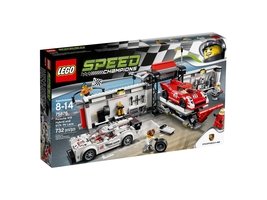 LEGO - Speed Champions - 75876 - Porsche 919 Hybrid and 917K Pit Lane