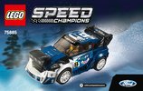 Building Instructions - LEGO - Speed Champions - 75885 - Ford Fiesta M-Sport WRC: Page 1