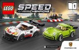 Building Instructions - LEGO - Speed Champions - 75888 - Porsche 911 RSR and 911 Turbo 3.0: Page 1