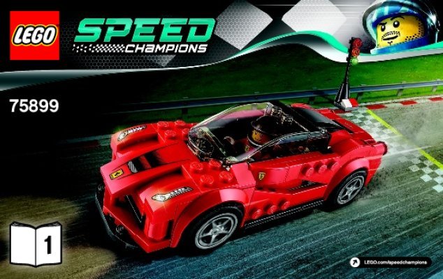 Building Instructions - LEGO - Speed Champions - 75899 - LaFerrari: Page 1