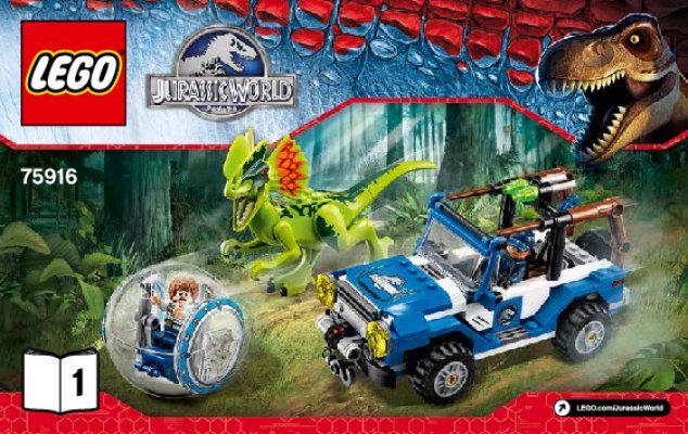 Instructions lego hot sale jurassic world