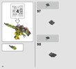 Building Instructions - LEGO - 75938 - T. rex vs Dino-Mech Battle: Page 78