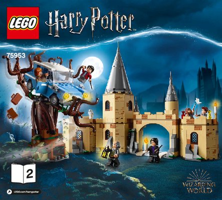 Building Instructions - LEGO - 75953 - Hogwarts™ Whomping Willow™: Page 1