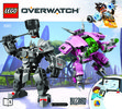 Building Instructions - LEGO - 75973 - D.Va & Reinhardt: Page 1