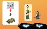 Building Instructions - LEGO - DC Comics Super Heroes - 76001 - The Bat vs. Bane™: Tumbler Chase: Page 3