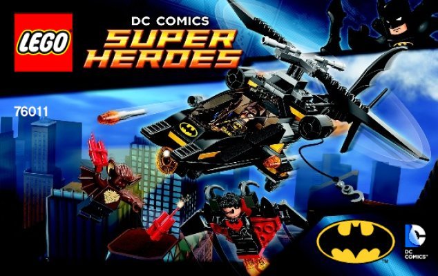 Building Instructions - LEGO - DC Comics Super Heroes - 76011 - Batman™: Man-Bat Attack: Page 1