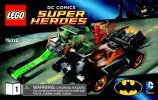 Building Instructions - LEGO - DC Comics Super Heroes - 76012 - Batman™: The Riddler Chase: Page 1