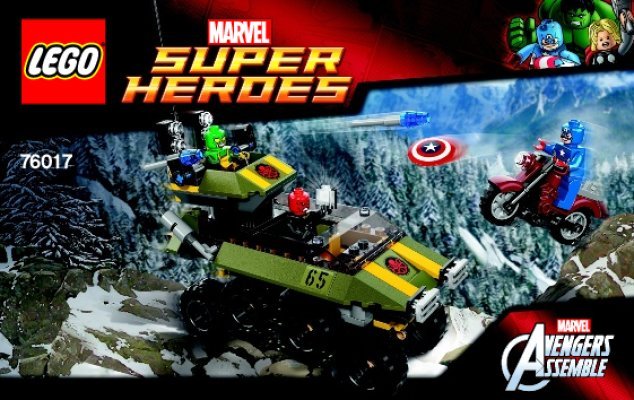 Manual lego heroes assemble hot sale