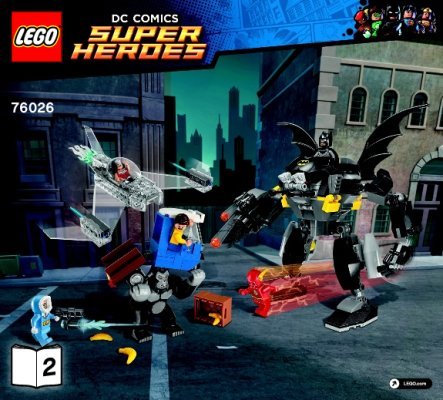 Building Instructions - LEGO - DC Comics Super Heroes - 76026 - Gorilla Grodd goes Bananas: Page 1