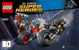 Building Instructions - LEGO - DC Comics Super Heroes - 76053 - Batman™: Gotham City Cycle Chase: Page 1