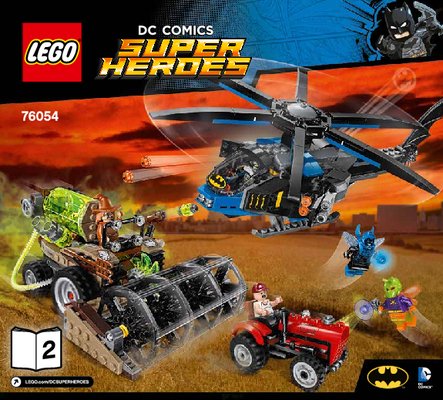 Building Instructions - LEGO - DC Comics Super Heroes - 76054 - Batman™: Scarecrow™ Harvest of Fear: Page 1