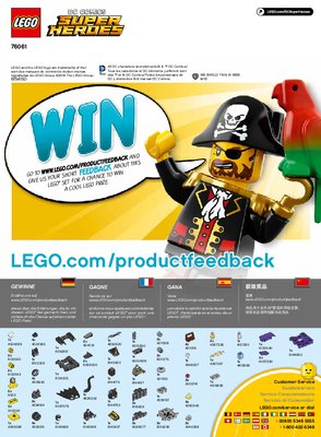 Building Instructions - LEGO - DC Comics Super Heroes - 76061 - Mighty Micros: Batman™ vs. Catwoman™: Page 1