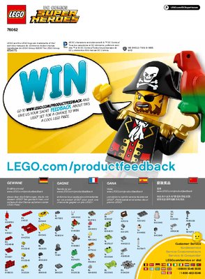 Building Instructions - LEGO - DC Comics Super Heroes - 76062 - Mighty Micros: Robin™ vs. Bane™: Page 1