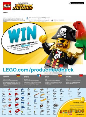 Building Instructions - LEGO - DC Comics Super Heroes - 76063 - Mighty Micros: The Flash™ vs. Captain Cold™: Page 1