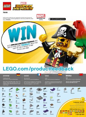 Building Instructions - LEGO - Marvel Super Heroes - 76066 - Mighty Micros: Hulk vs. Ultron: Page 1