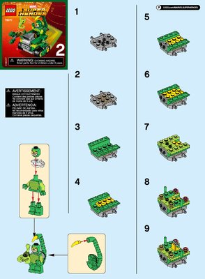 Building Instructions - LEGO - Marvel Super Heroes - 76071 - Mighty Micros: Spider-Man vs. Scorpion: Page 1