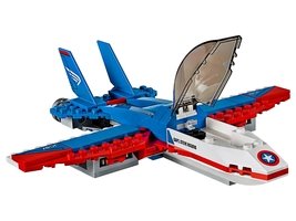 76076 - Captain America Jet Pursuit