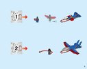 Building Instructions - LEGO - Marvel Super Heroes - 76076 - Captain America Jet Pursuit: Page 3